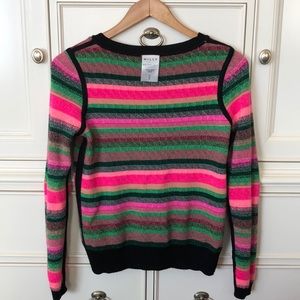 Milly Kuji Reversible Jacquard Sweater neon pink Milly Kuji Reversible Jacquard Sweater neon pink